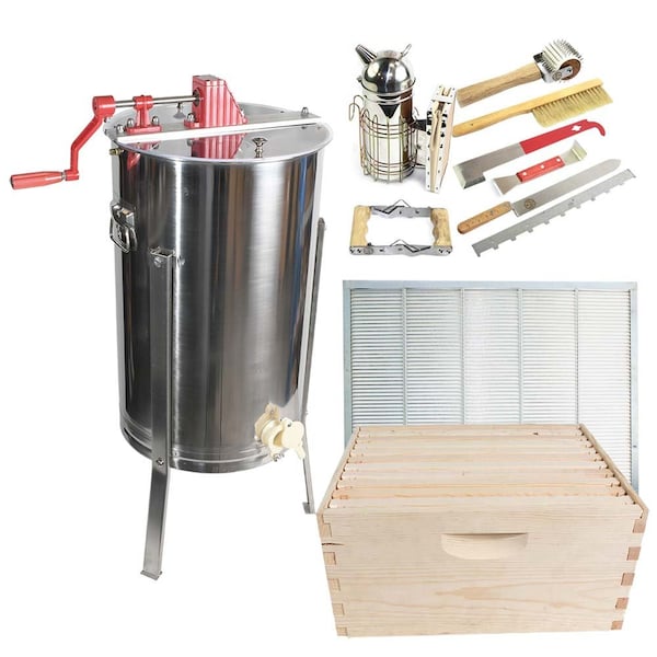 Good Land Bee Supply Beekeeping Beehive Kit GLESUPERX2CTS1 - main